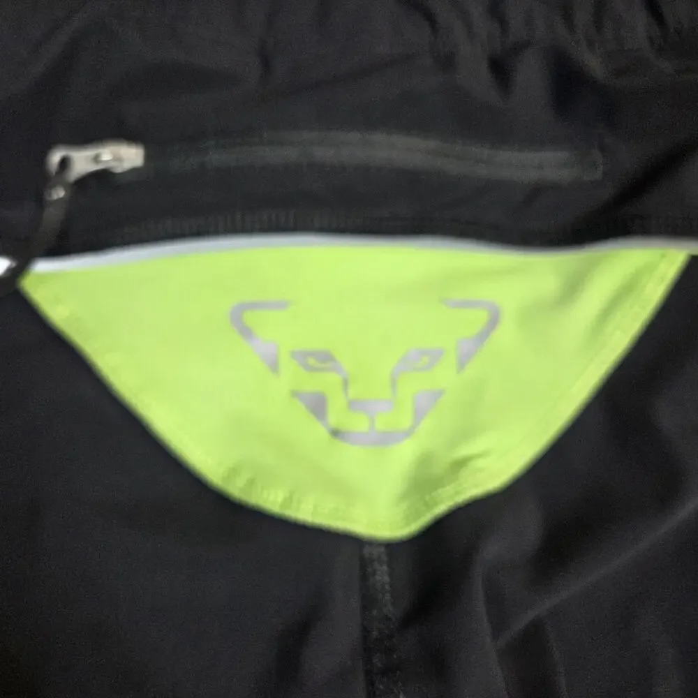 Dynafit‎ Trekking Outdoor Tight Fit Black And Green Pants Size 32 Hiking Riding